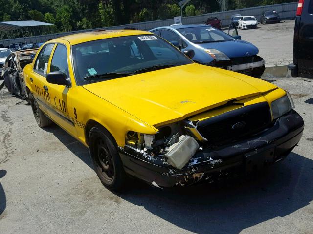 2FAFP71W86X119061 - 2006 FORD CROWN VICT YELLOW photo 1