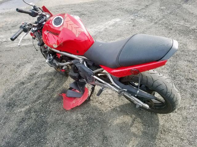 JKAEXEC159DA38281 - 2009 KAWASAKI EX650 C 红色 照片 3