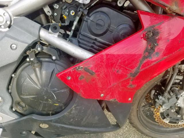 JKAEXEC159DA38281 - 2009 KAWASAKI EX650 C 红色 照片 7