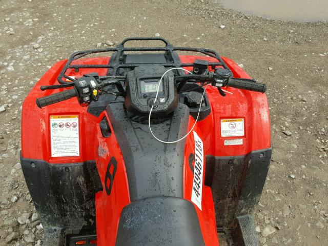 1HFTE4141H4300163 - 2017 HONDA TRX420 FA RED photo 5