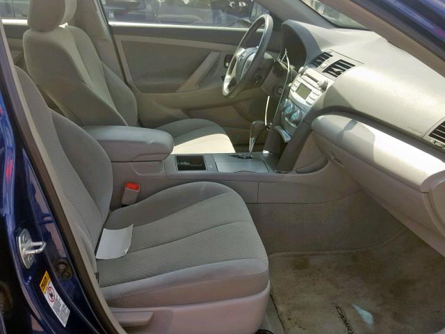 4T1BK46K07U037597 - 2007 TOYOTA CAMRY NEW BLUE photo 5