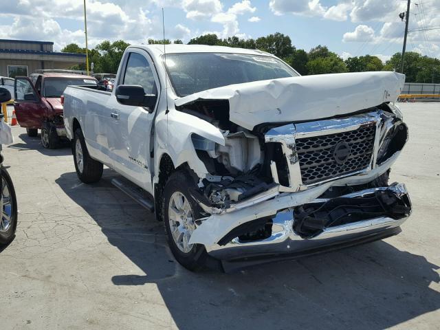 1N6AA1R85JN508806 - 2018 NISSAN TITAN S WHITE photo 1