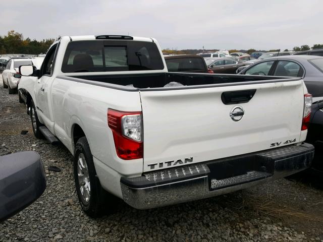 1N6AA1R85JN508806 - 2018 NISSAN TITAN S WHITE photo 3