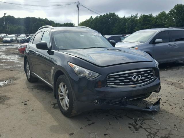 JN8AS1MW5AM852457 - 2010 INFINITI FX35 BLACK photo 1