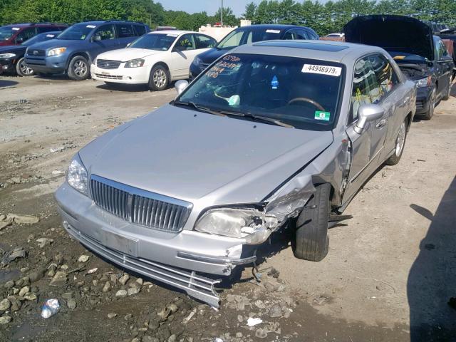 KMHFU45E25A386895 - 2005 HYUNDAI XG 350 SILVER photo 2