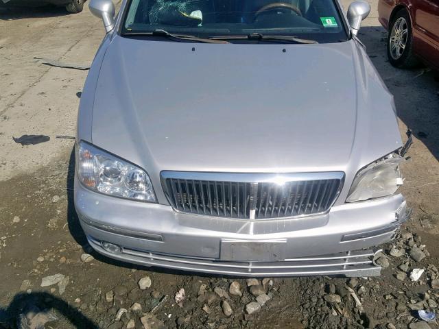 KMHFU45E25A386895 - 2005 HYUNDAI XG 350 SILVER photo 7