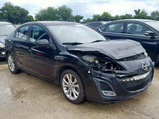 JM1BL1U50B1458467 - 2011 MAZDA 3 S BLACK photo 1