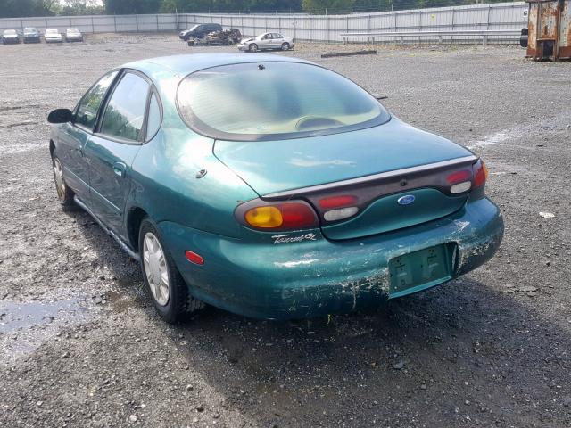 1FALP52U8VG107243 - 1997 FORD TAURUS GL GREEN photo 3