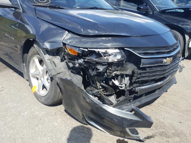 1G1ZB5ST7HF196252 - 2017 CHEVROLET MALIBU LS 灰色 照片 9