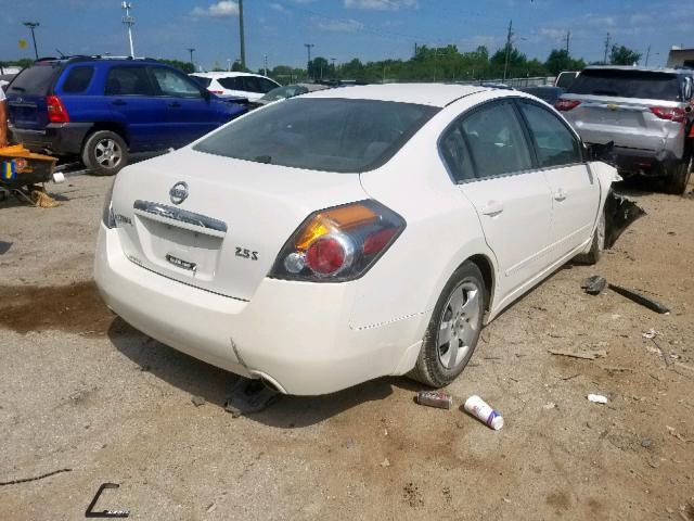 1N4AL21E38N535345 - 2008 NISSAN ALTIMA 2.5 WHITE photo 4