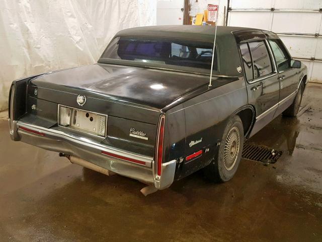 1G6CB5331L4302794 - 1990 CADILLAC FLEETWOOD BLACK photo 4