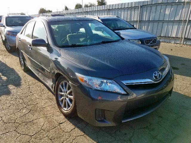 4T1BB3EK8BU139816 - 2011 TOYOTA CAMRY HYBR GRAY photo 1