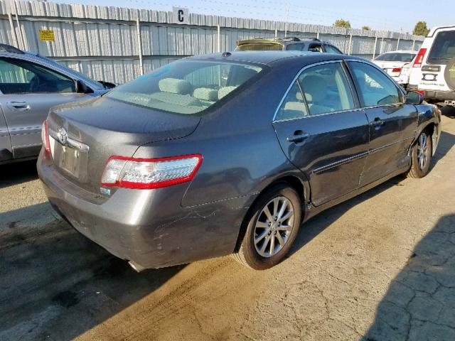 4T1BB3EK8BU139816 - 2011 TOYOTA CAMRY HYBR GRAY photo 4