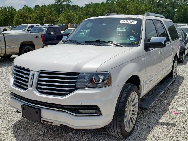 5LMJJ3KT0GEL06809 - 2016 LINCOLN NAVIGATOR თეთრი ფოტო 2