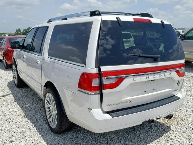 5LMJJ3KT0GEL06809 - 2016 LINCOLN NAVIGATOR თეთრი ფოტო 3