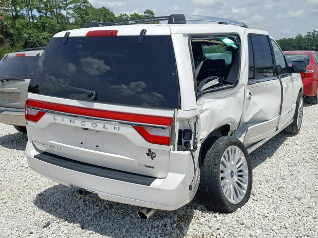 5LMJJ3KT0GEL06809 - 2016 LINCOLN NAVIGATOR თეთრი ფოტო 4
