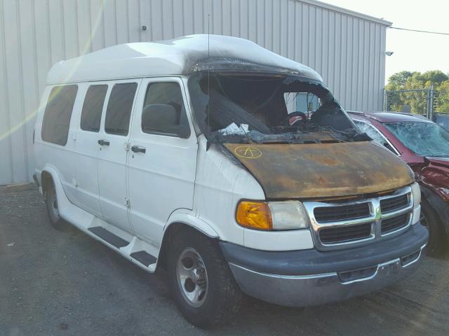 2D6WB11Z73K522922 - 2003 DODGE RAM VAN B1 WHITE photo 1