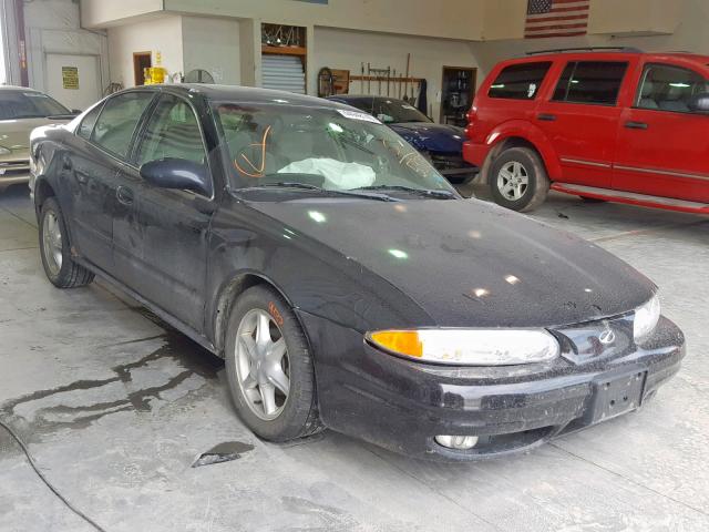 1G3NL52E63C135375 - 2003 OLDSMOBILE ALERO GL BLACK photo 1