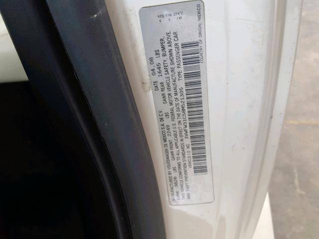 3VWFW31C58M521305 - 2008 VOLKSWAGEN NEW BEETLE თეთრი ფოტო 10