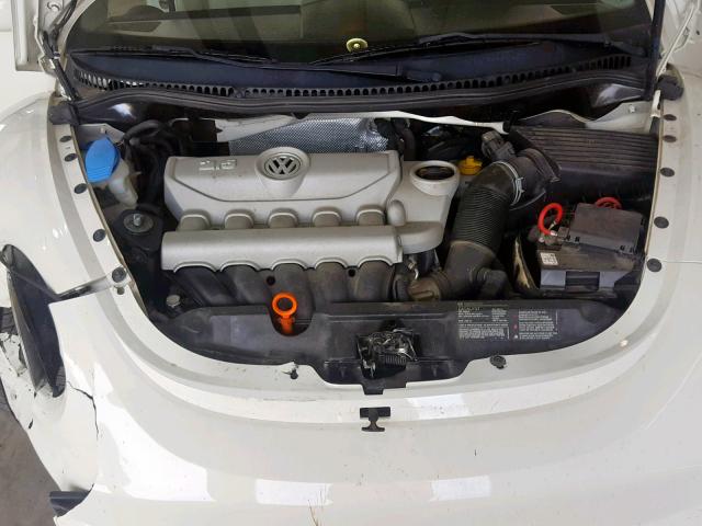 3VWFW31C58M521305 - 2008 VOLKSWAGEN NEW BEETLE თეთრი ფოტო 7