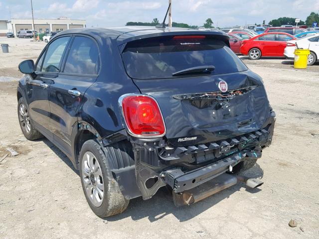 ZFBCFXBT7GP399893 - 2016 FIAT 500X EASY BLACK photo 3