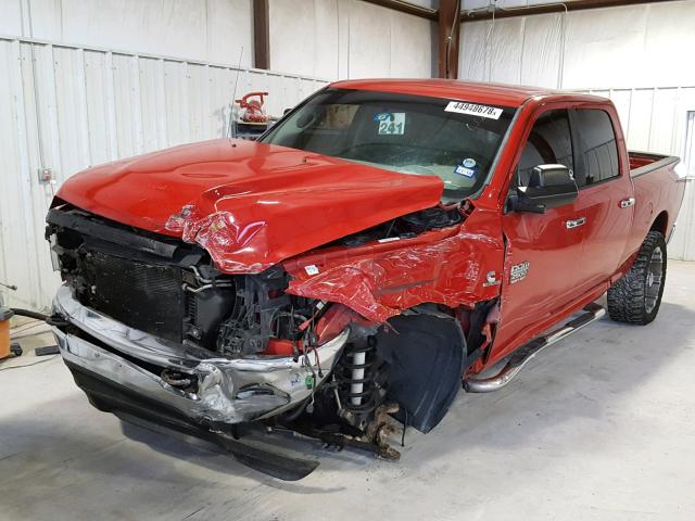 3C6UD5DL5CG296017 - 2012 DODGE RAM 2500 S RED photo 2