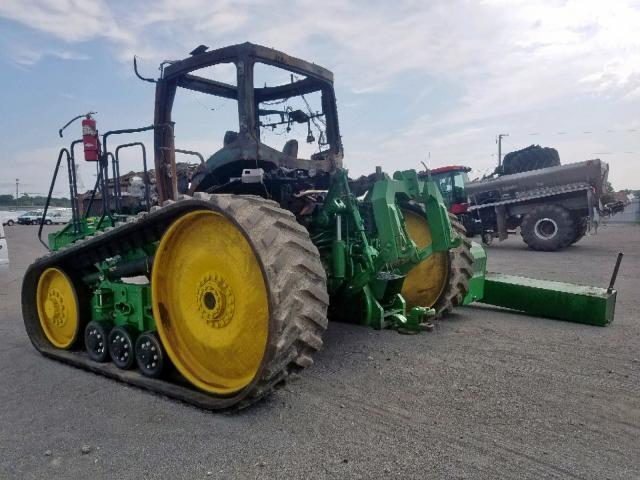 1RW8335RECP907278 - 2012 JOHN DEERE TRACTOR GREEN photo 3