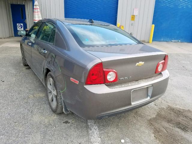 1G1ZC5E03CF208243 - 2012 CHEVROLET MALIBU 1LT 金色 照片 3