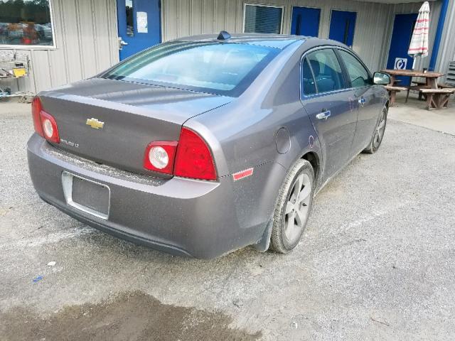 1G1ZC5E03CF208243 - 2012 CHEVROLET MALIBU 1LT 金色 照片 4