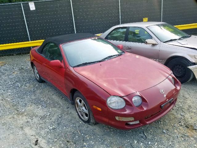 JT5FG02T2V0037924 - 1997 TOYOTA CELICA GT RED photo 1