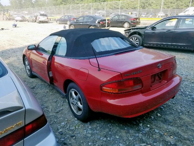 JT5FG02T2V0037924 - 1997 TOYOTA CELICA GT RED photo 3