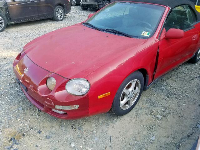 JT5FG02T2V0037924 - 1997 TOYOTA CELICA GT RED photo 9