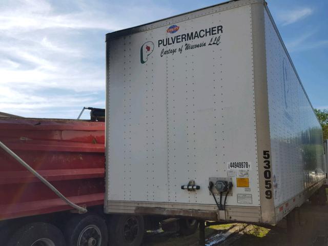 1UYVS2535SP297401 - 2008 UTILITY TRAILER WHITE photo 2