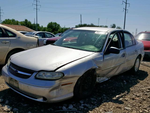 1G1ND52JH3M528159 - 2003 CHEVROLET MALIBU SILVER photo 2