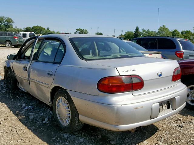 1G1ND52JH3M528159 - 2003 CHEVROLET MALIBU SILVER photo 3