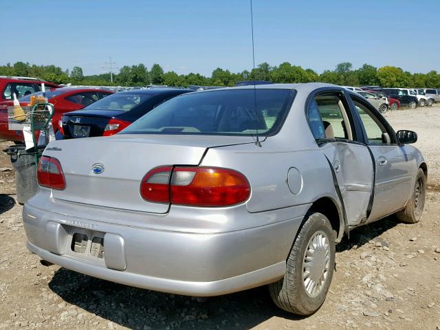 1G1ND52JH3M528159 - 2003 CHEVROLET MALIBU SILVER photo 4