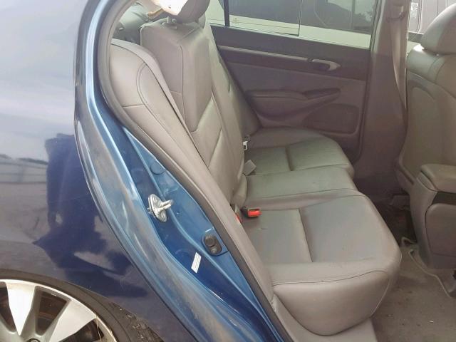 2HGFA1F99AH538164 - 2010 HONDA CIVIC EXL 蓝色 照片 6