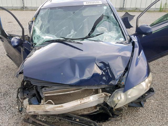 2HGFA1F99AH538164 - 2010 HONDA CIVIC EXL 蓝色 照片 9