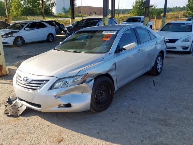 4T1BB46K89U064789 - 2009 TOYOTA CAMRY HYBR SILVER photo 2