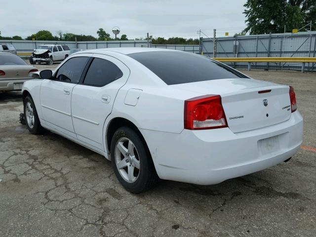 2B3CA3CV3AH309706 - 2010 DODGE CHARGER SX WHITE photo 3