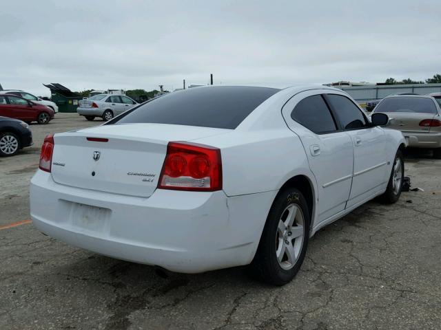 2B3CA3CV3AH309706 - 2010 DODGE CHARGER SX WHITE photo 4