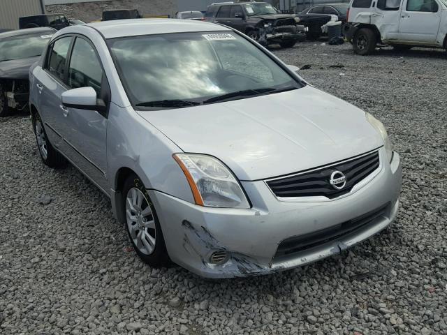 3N1AB6APXCL636495 - 2012 NISSAN SENTRA 2.0 SILVER photo 1