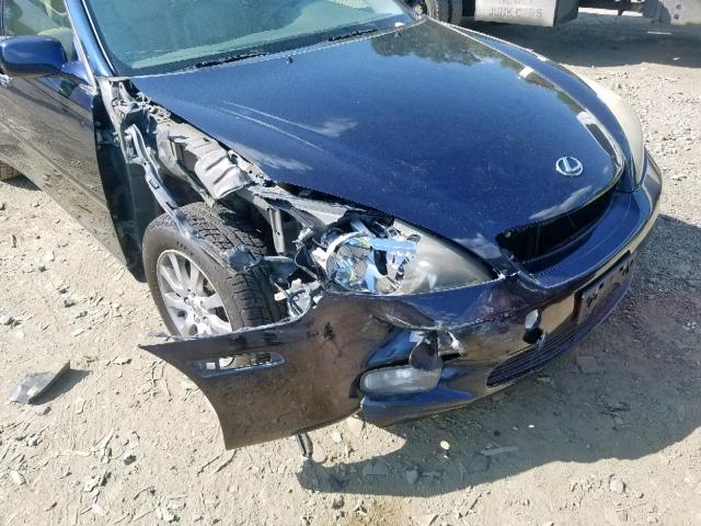 JTHBF30G830119472 - 2003 LEXUS ES 300 BLUE photo 9