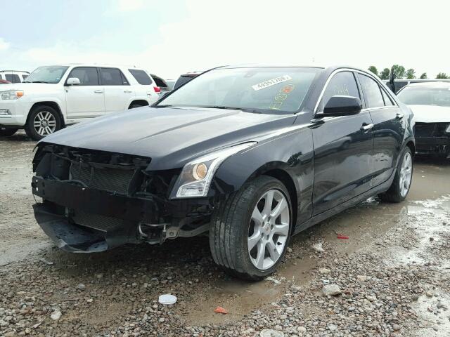 1G6AA5RX3E0172919 - 2014 CADILLAC ATS BLACK photo 2