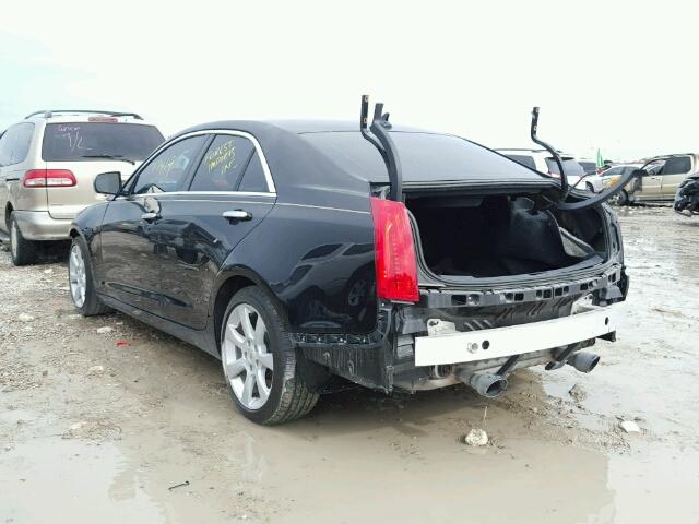 1G6AA5RX3E0172919 - 2014 CADILLAC ATS BLACK photo 3