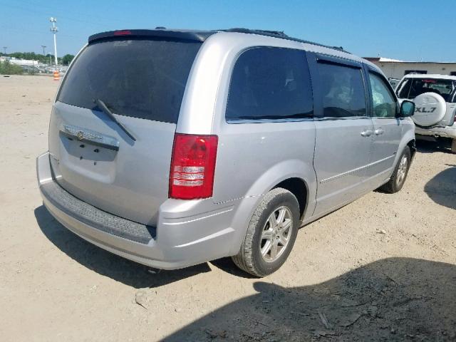 2A8HR54P78R835813 - 2008 CHRYSLER TOWN & COU SILVER photo 4