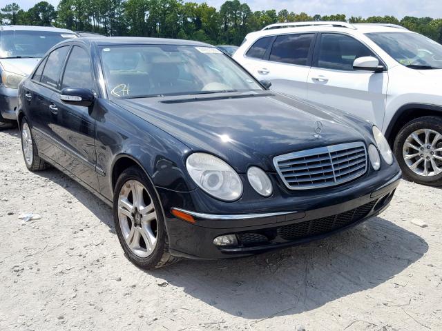 WDBUF56J46A964339 - 2006 MERCEDES-BENZ E 350 BLACK photo 1