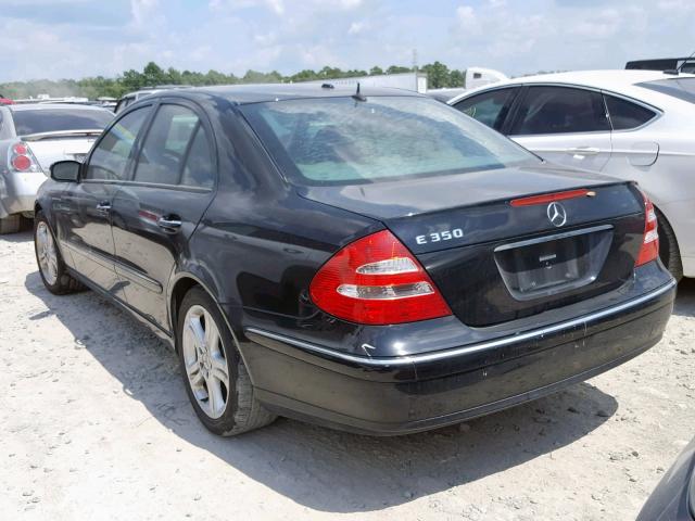 WDBUF56J46A964339 - 2006 MERCEDES-BENZ E 350 BLACK photo 3