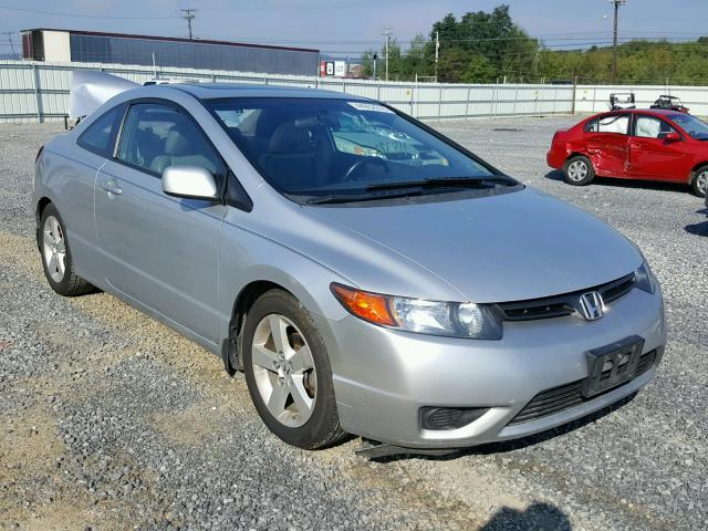 2HGFG12968H501426 - 2008 HONDA CIVIC EXL SILVER photo 1