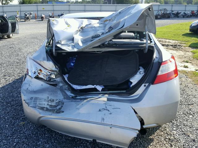 2HGFG12968H501426 - 2008 HONDA CIVIC EXL SILVER photo 9